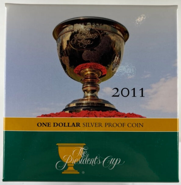 2011 Silver 1 Dollar Proof The President's Cup product image