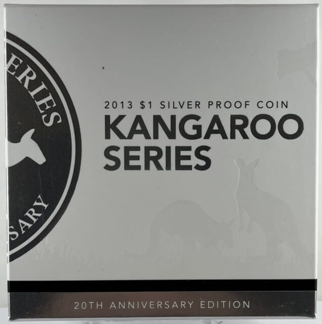 2013 Silver 1 Dollar Proof Kangaroo Series - 20th Anniversary product image
