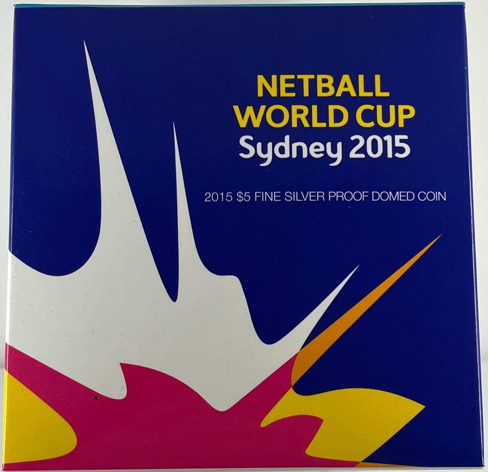 2015 Silver 5 Dollar Proof Netball World Cup - Sydney product image