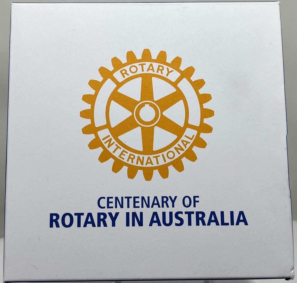 2021 Silver 5 Dollar Proof Centenary of Rotary in Australia product image