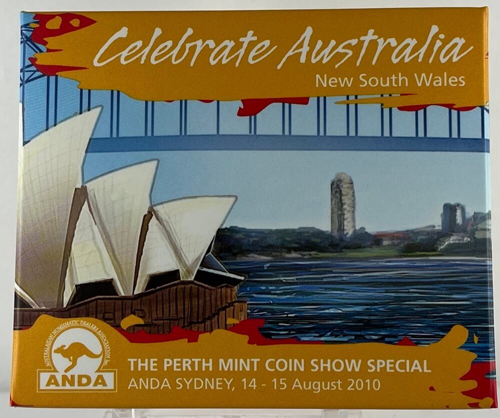 2010 Silver 1 Ounce Proof Coins Celebrate Australia - New South Wales product image
