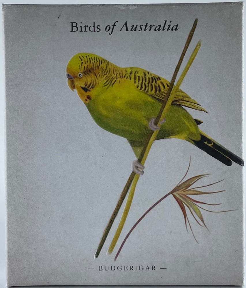 2013 Silver 1/2oz Proof  Coin Birds of Australia - Budgerigar product image