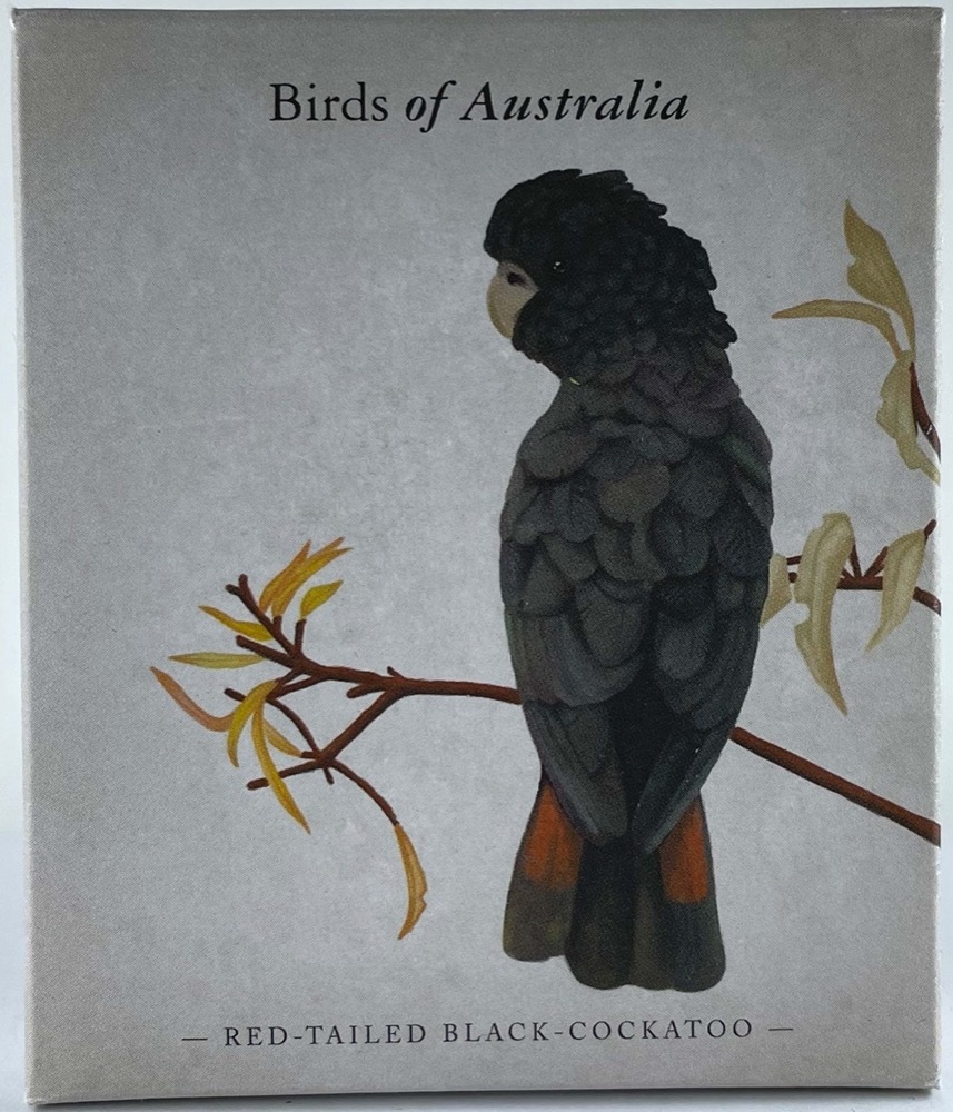 2013 Silver 1/2oz Proof Coin Birds of Australia - Red-Tailed Black Cockatoo product image