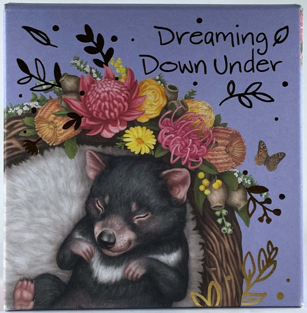 2021 Silver 1/2oz Proof  Coins Dreaming Down Under - Tasmanian Devil product image