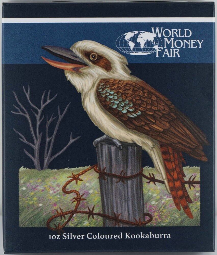2016 Silver 1oz Coloured Coin Kookaburra - Berlin WMF product image