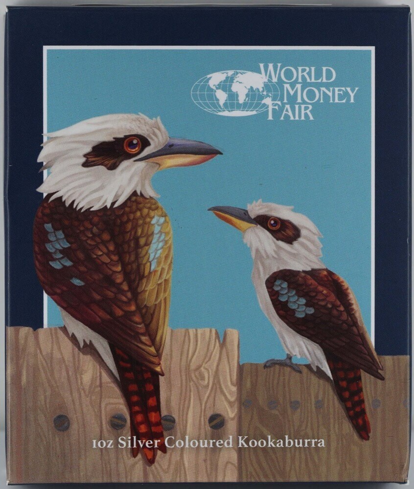 2017 Silver 1oz Coloured Coin Kookaburra - Berlin WMF product image
