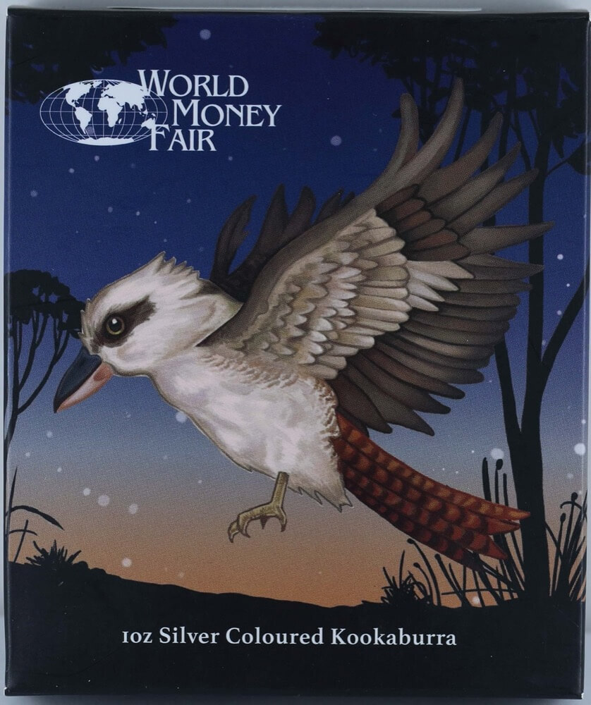 2018 Silver 1oz Coloured Coin Kookaburra - Berlin WMF product image