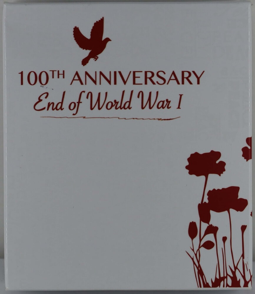 2018 Silver 1oz Proof Coin 100th Anniversary End of WWI product image