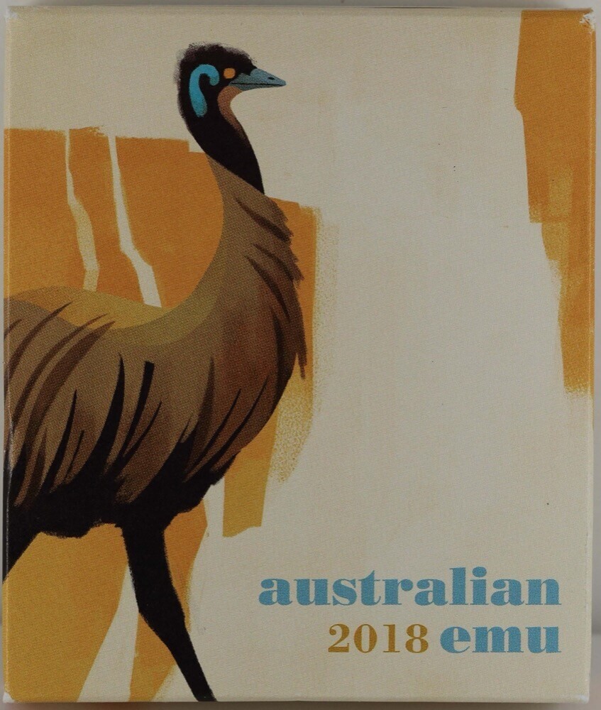 2018 Silver 1oz Proof Coin Australian Emu product image