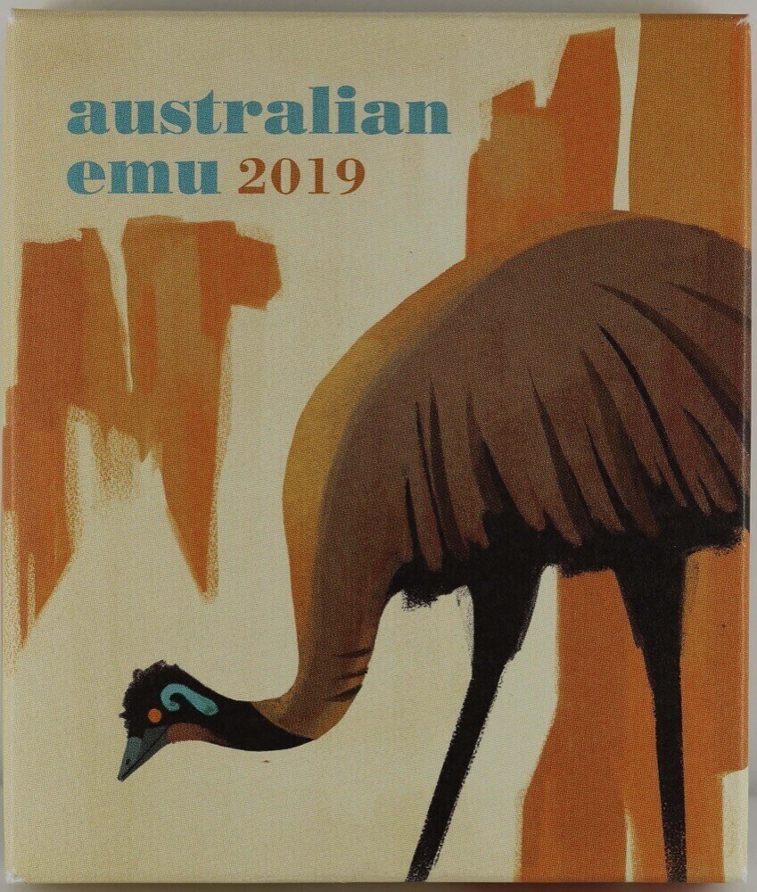 2019 Silver 1oz Proof Coin Australian Emu product image
