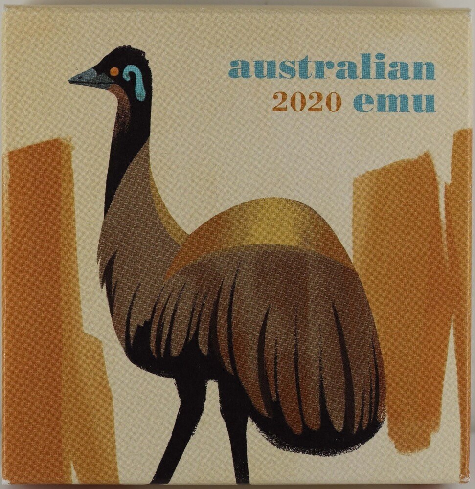 2020 Silver 1oz Proof Coin Australian Emu product image