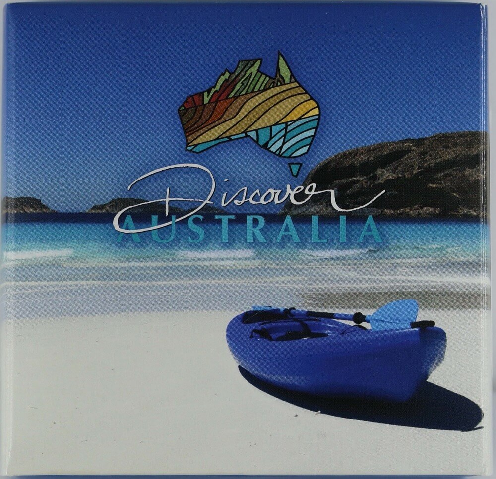 2012 Silver 1oz Proof Coin Discover Australia - Red Kangaroo product image