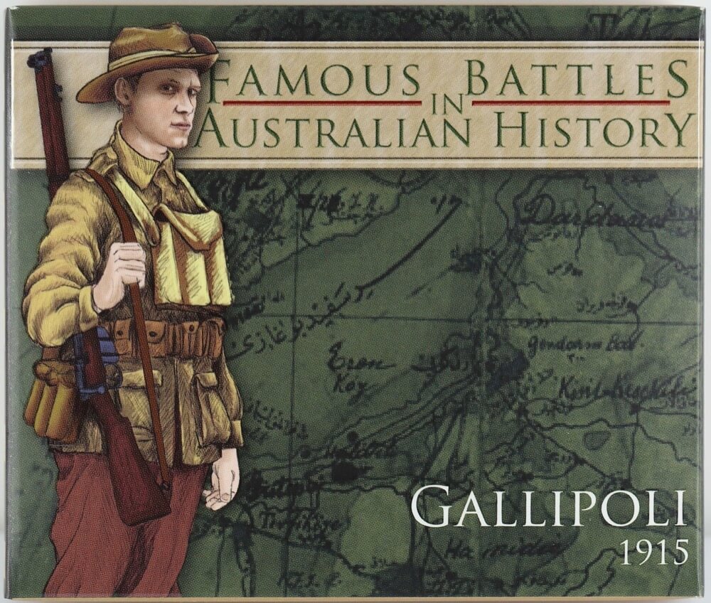 2011 Silver 1oz Proof Coin Famous Australian Battles - Gallipoli product image