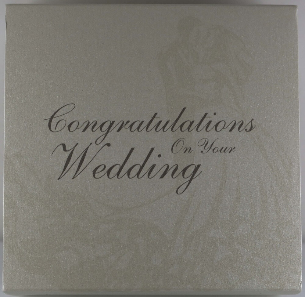 2015 Silver 1oz Proof Coin Congratulations - Wedding product image