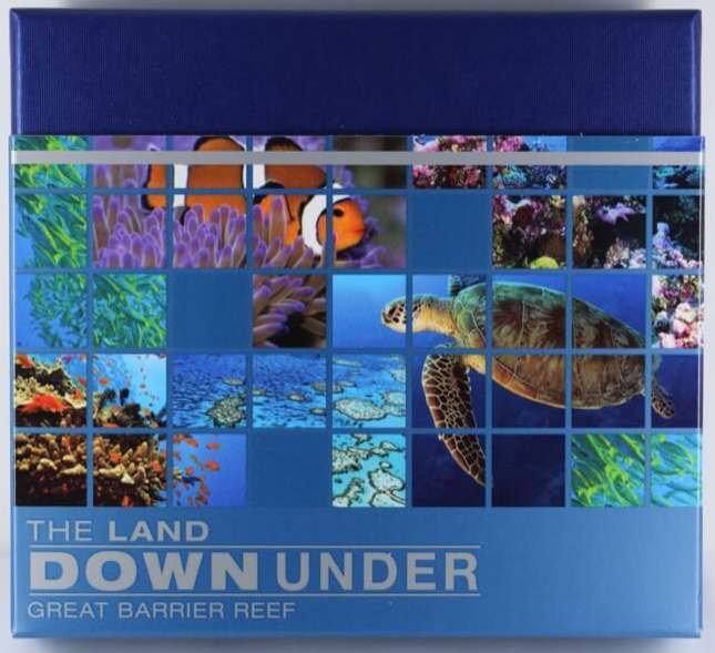 2014 Silver 1oz Proof Coin Land Down Under - Great Barrier Reef product image