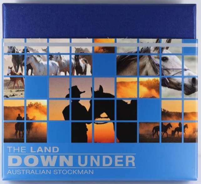2014 Silver 1oz Proof Coin Land Down Under - Stockman product image