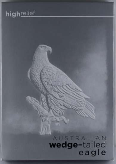 2017 Silver High Relief 1oz Proof Coin Wedge Tailed Eagle product image