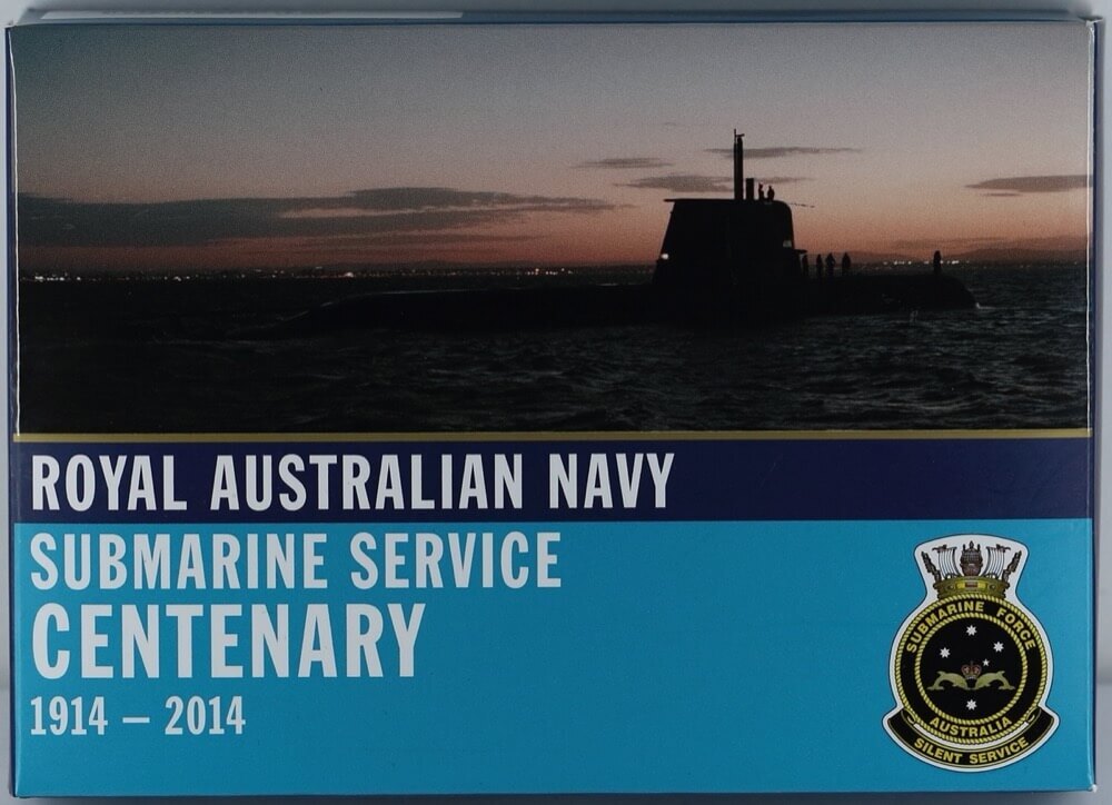 2014 Silver 1oz Proof Coin Submarine Service Centenary product image