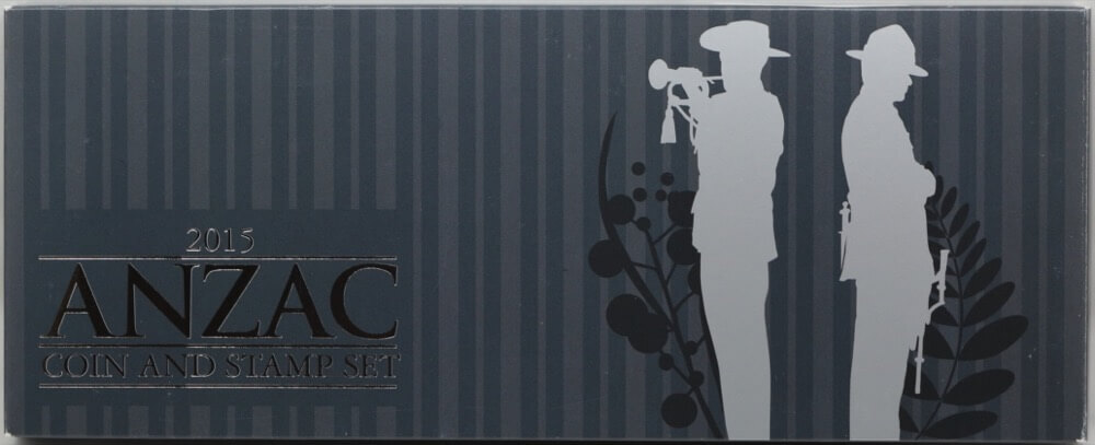 2015 Silver 1/2oz Proof Coin ANZAC Coin and Stamp Set  product image