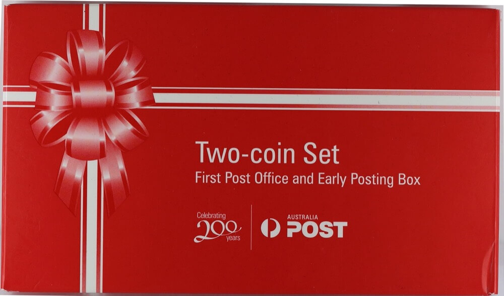 2009 Silver 1oz & 1 Proof 2 Coin Set First Post Office and Early Posting Box product image