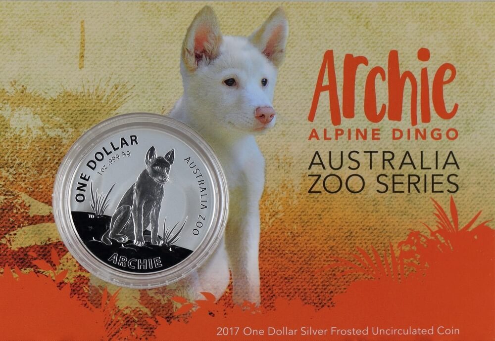 2017 Silver 1 Dollar Coin Australia Zoo - Archie product image