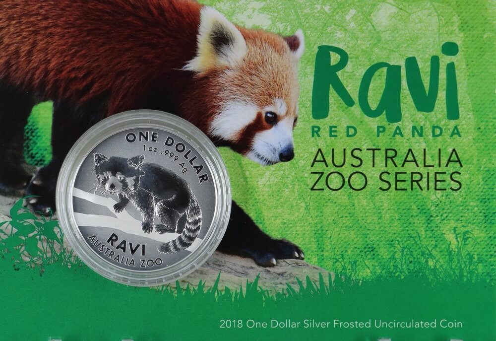 2018 Silver 1 Dollar Coin Australia Zoo - Ravi product image