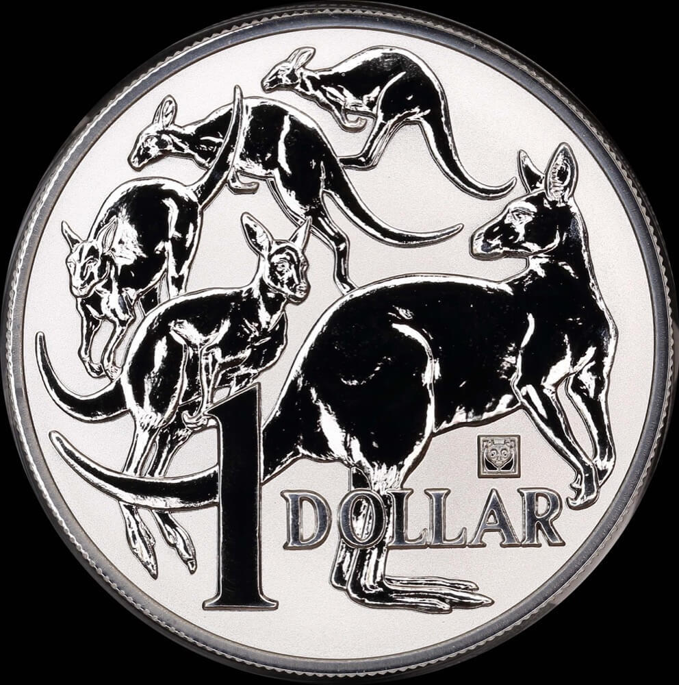 2019 Silver 1 Dollar Coin Mob of Roos - Panda Privy product image