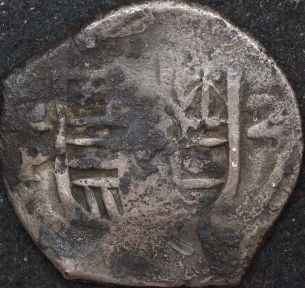 Mexico ca 1652 Silver 2 Reales ex Gilt Dragon Shipwreck Very Good WAM Cert # 2040 product image