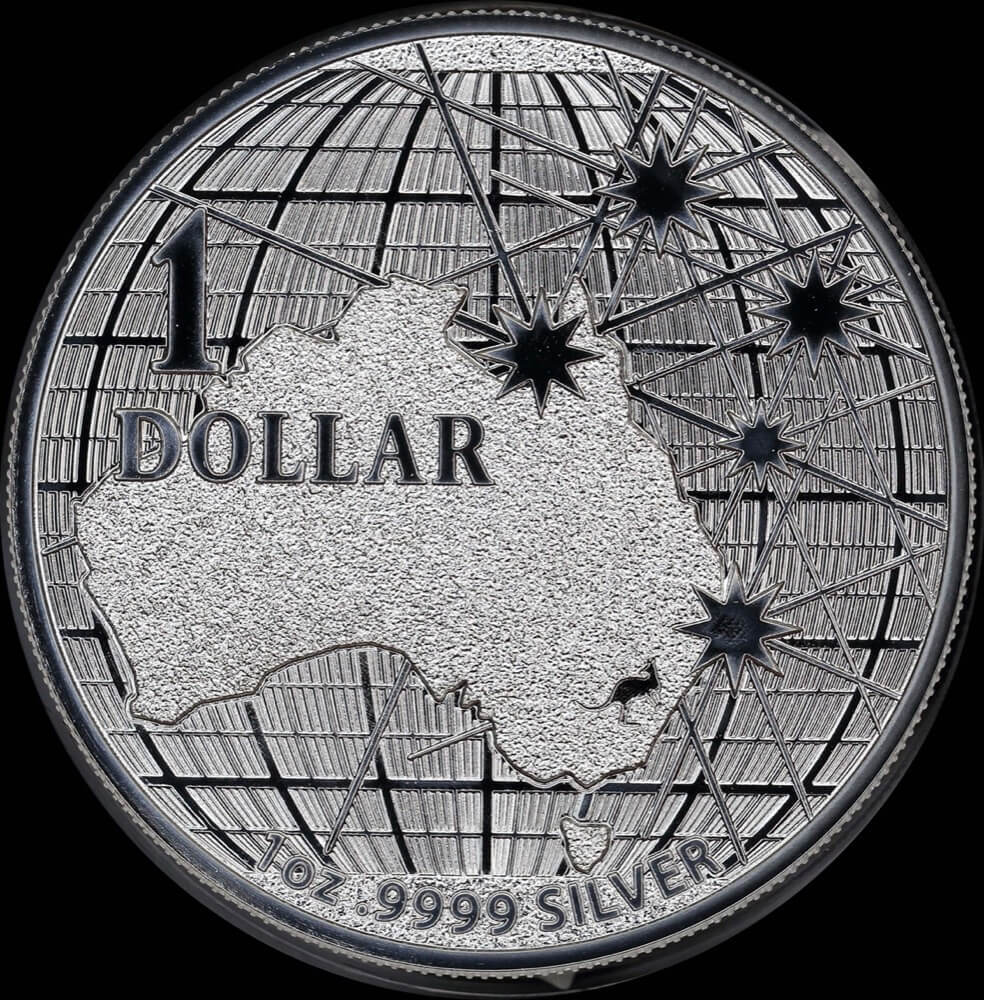 2020 Silver 1 Dollar Coin Beneath Southern Sky product image
