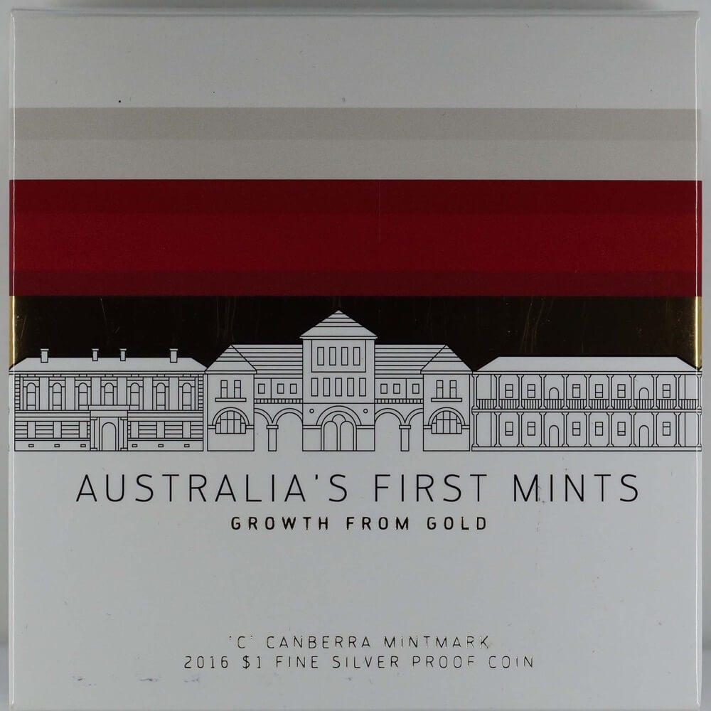 2016 Silver One Dollar Proof Coin Australia's First Mints product image