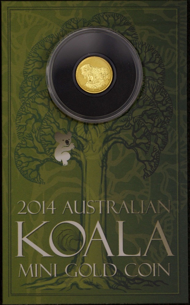 2014 Gold Half Gram  Coin Mini Koala product image