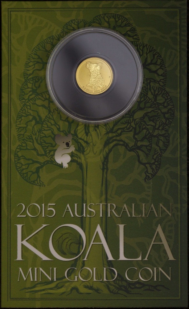 2015 Gold Half Gram Coin Mini Koala product image
