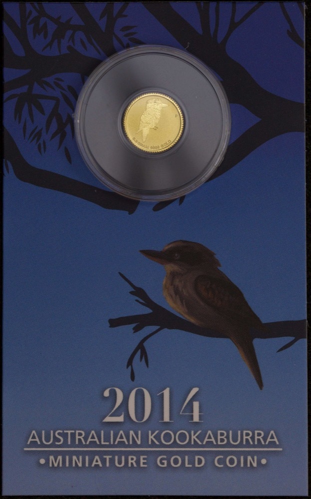 2014 Gold Half Gram  Coin Mini Kookaburra product image