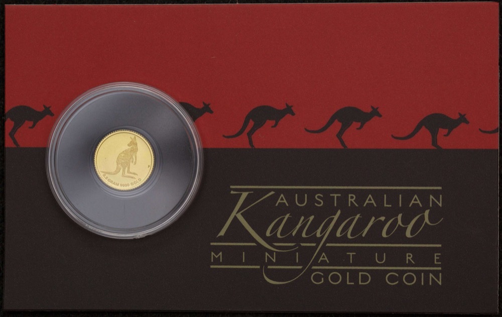 2016 Gold Half Gram  Coin Mini Kangaroo product image
