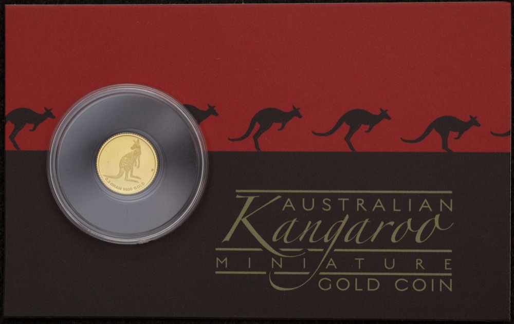 2016 Gold Half Gram  Coin Mini Kangaroo product image