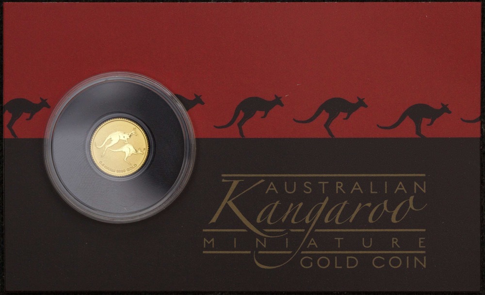 2018 Gold Half Gram  Coin Mini Kangaroo product image