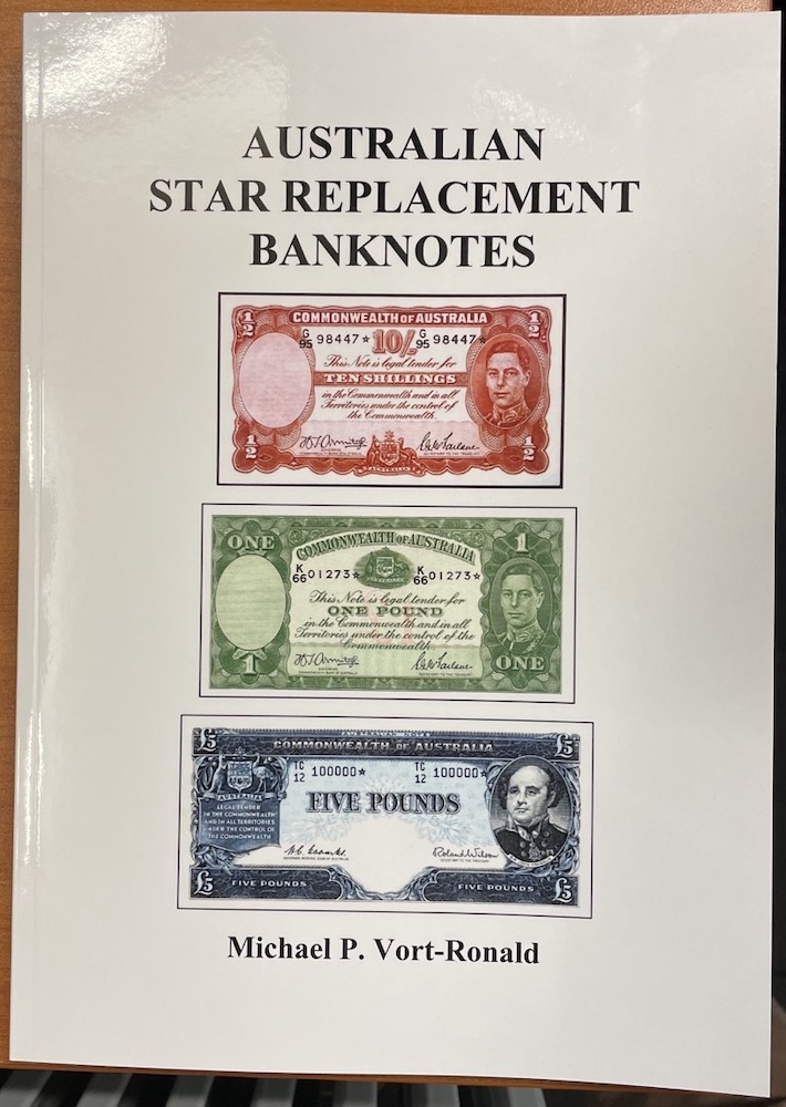 Australian Star Replacement Banknotes Book by Mick Vort Ronald product image