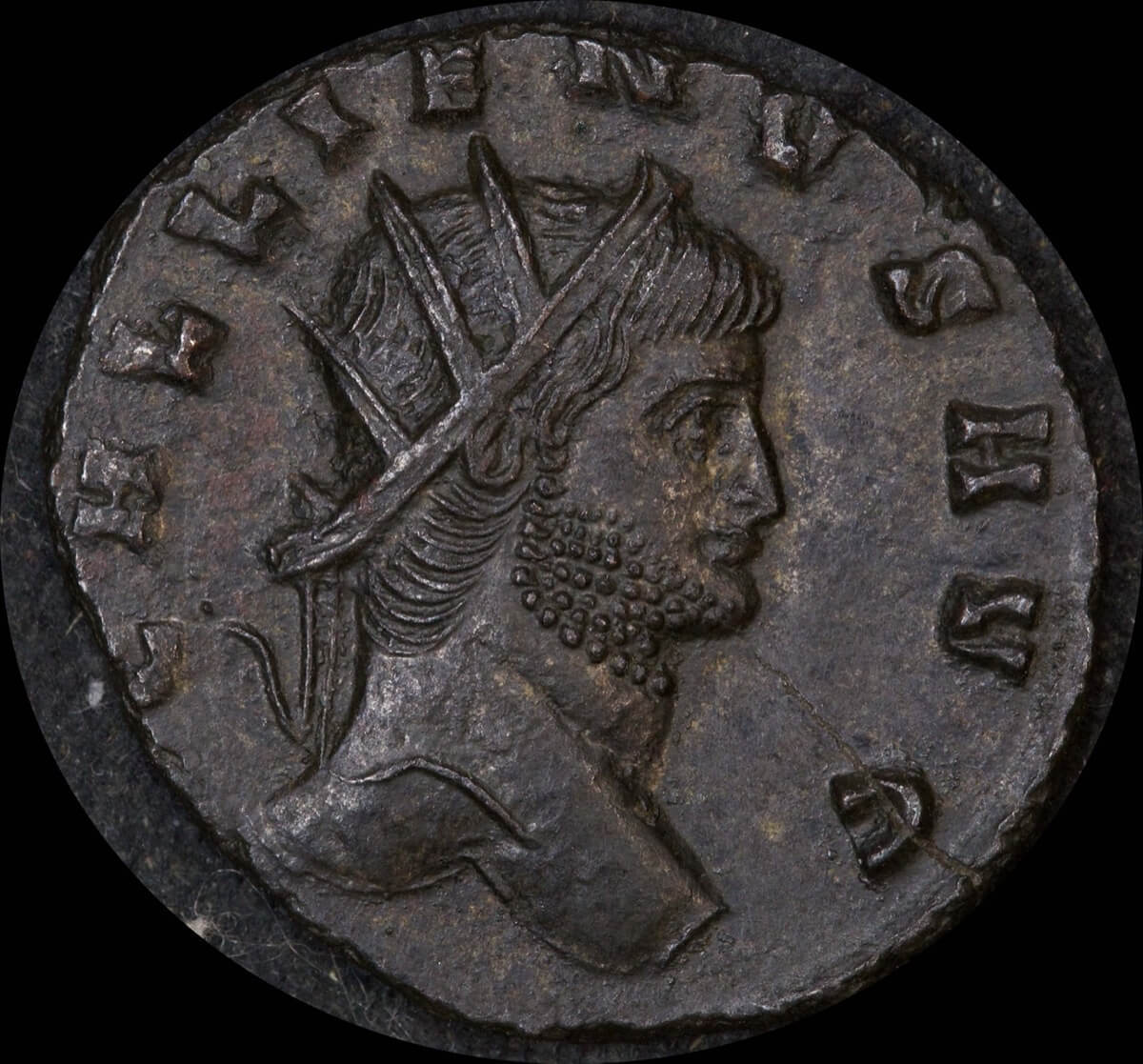 Ancient Rome (Imperial)  260-268 AD Gallienus AE Antoninianus Panther RIC V 574 good VF product image