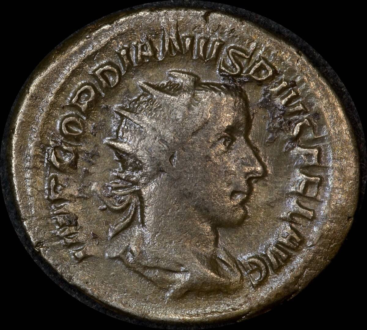 Ancient Rome (Imperial) 243-244 AD Gordian III Silver Antoninianus RIC IV 153 Very Fine product image