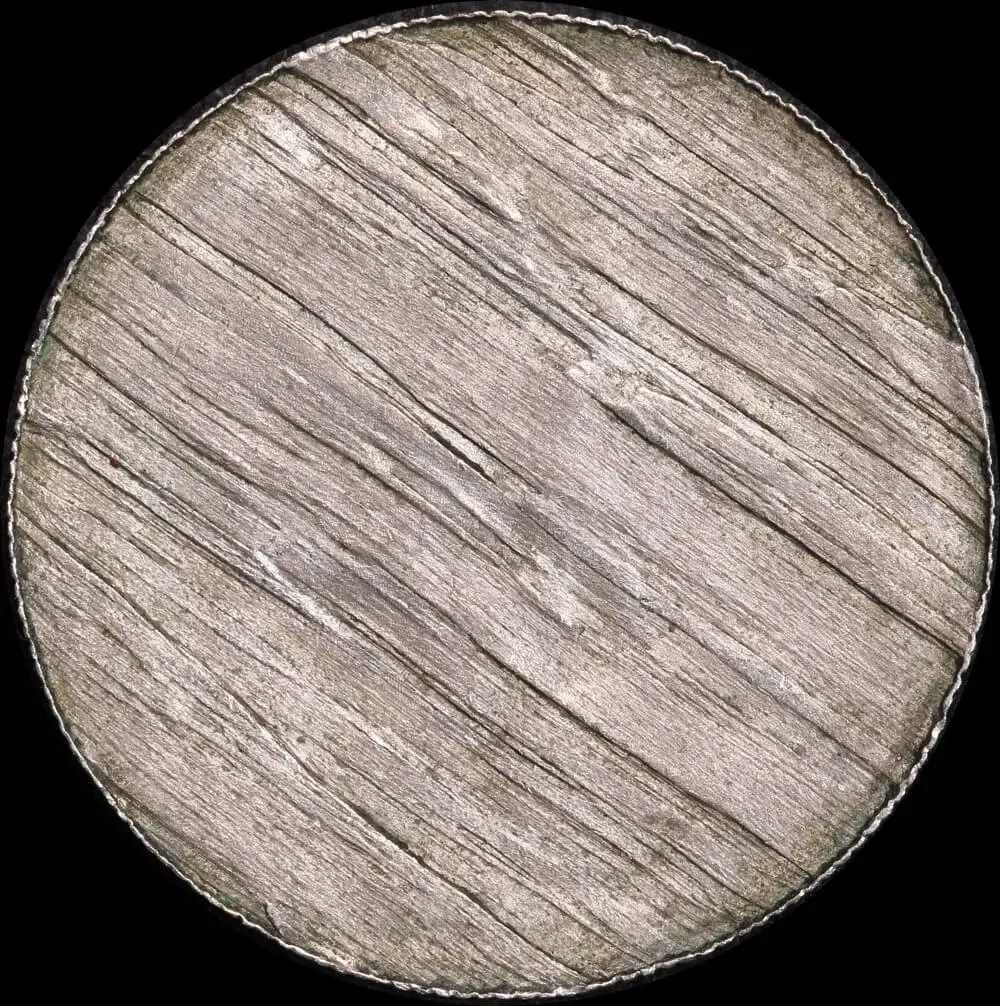 Australia Undated 5 Cents Split Planchet Error (Reverse) Toned good EF product image