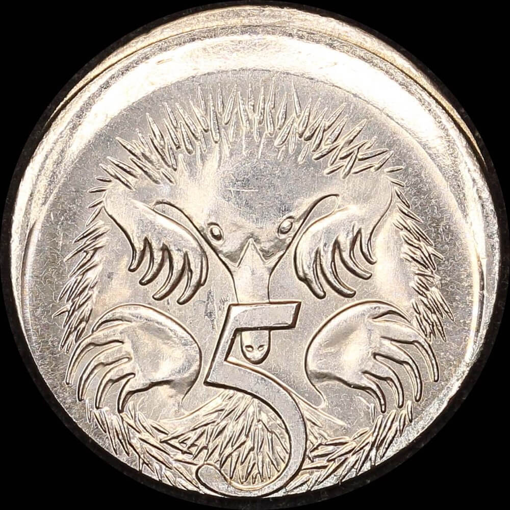 2000 5 Cent 2.40mm Offstrike Error Choice Uncirculated product image