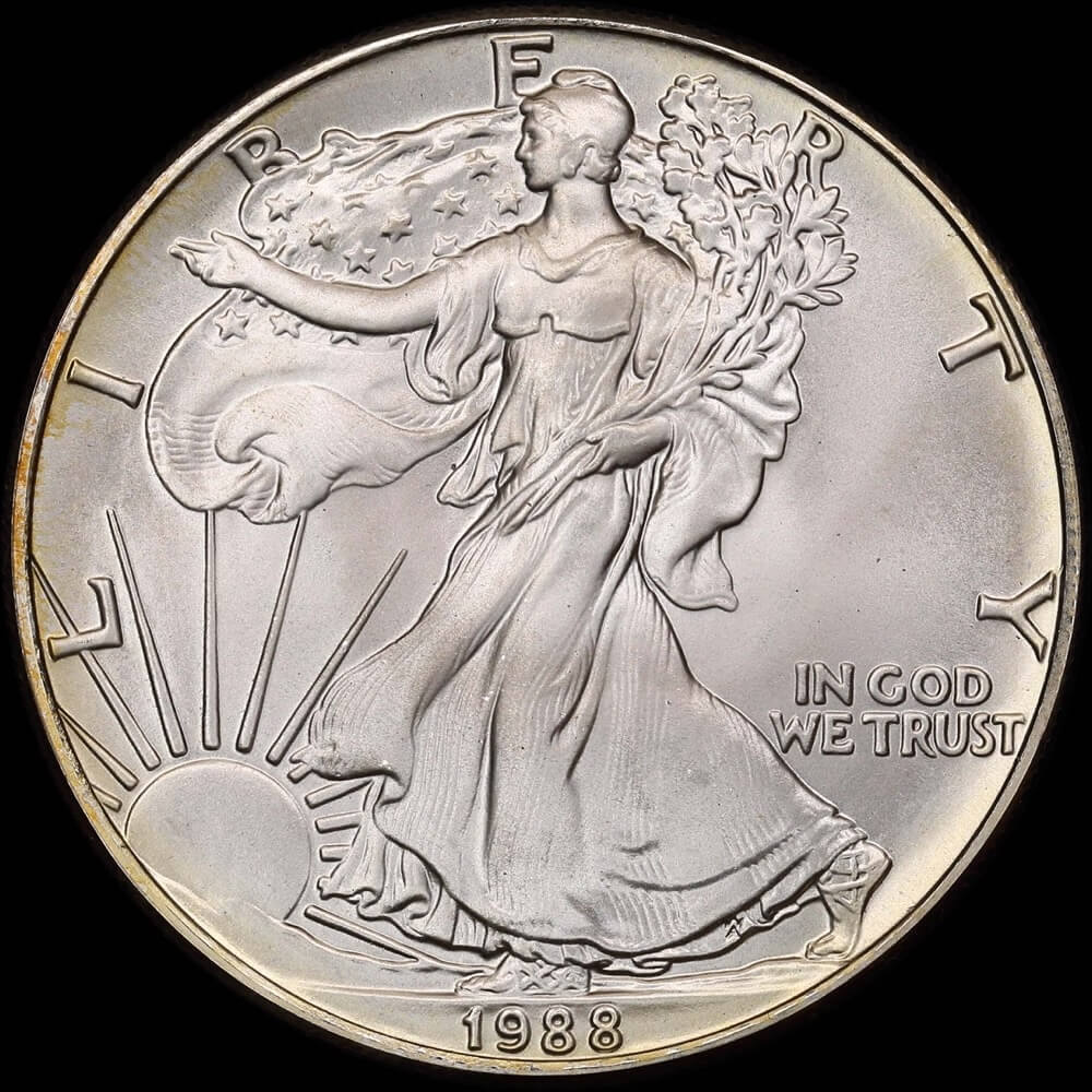 United States 1988 Silver Eagle 1oz Unc product image