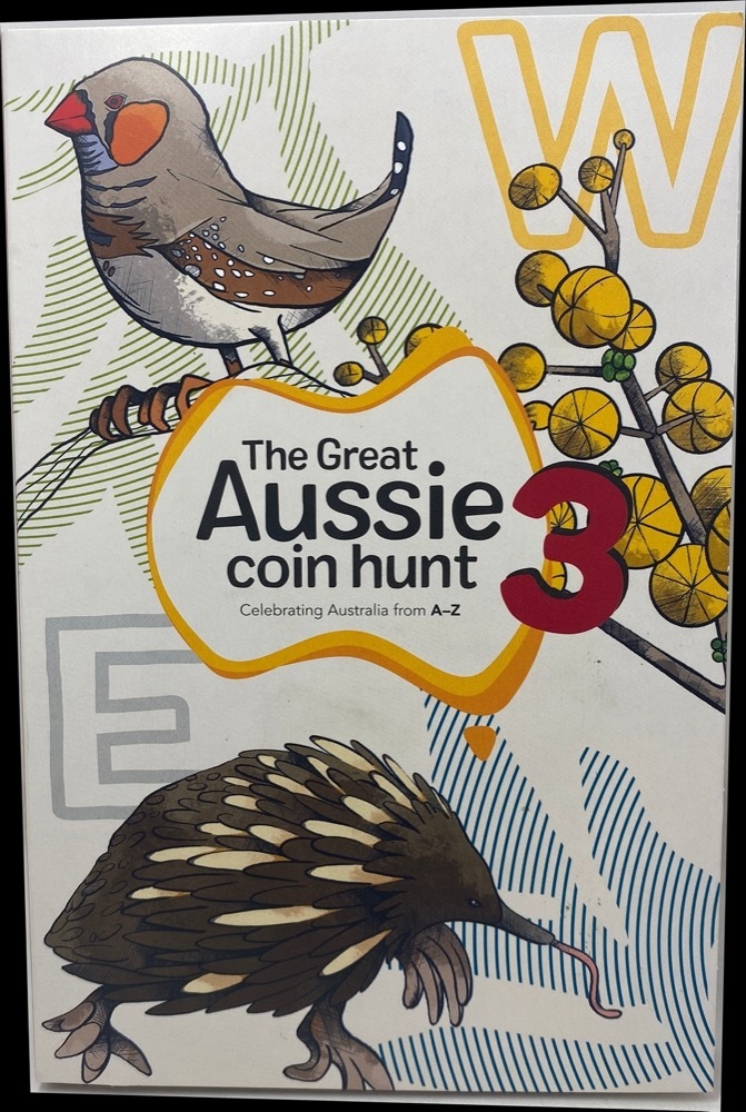 2022 1 Dollar Coin Set The Great Aussie Coin Hunt #3 in Folder product image