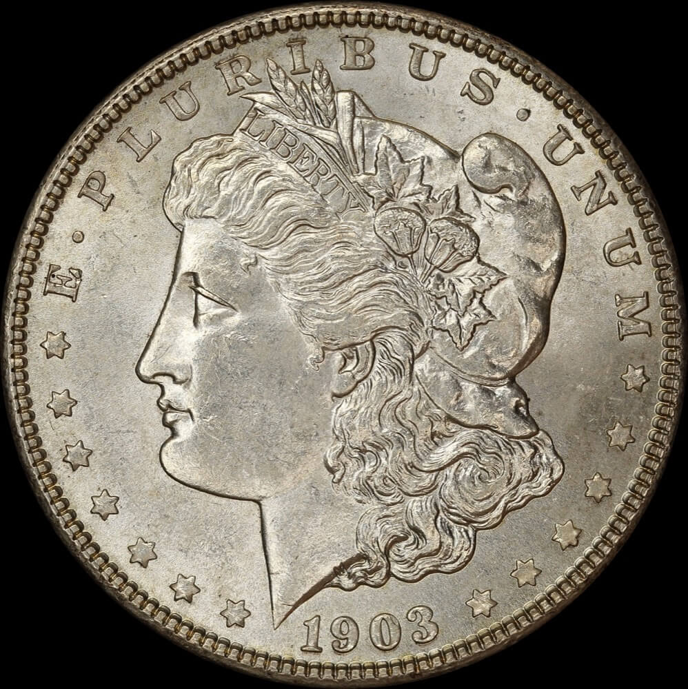 United States 1903 Silver Morgan Dollar Choice Uncirculated product image