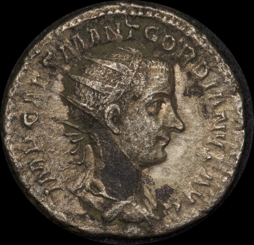Ancient Rome (Imperial) 239 AD Gordian III Silver Antoninianus RIC IV 19 Very Fine product image