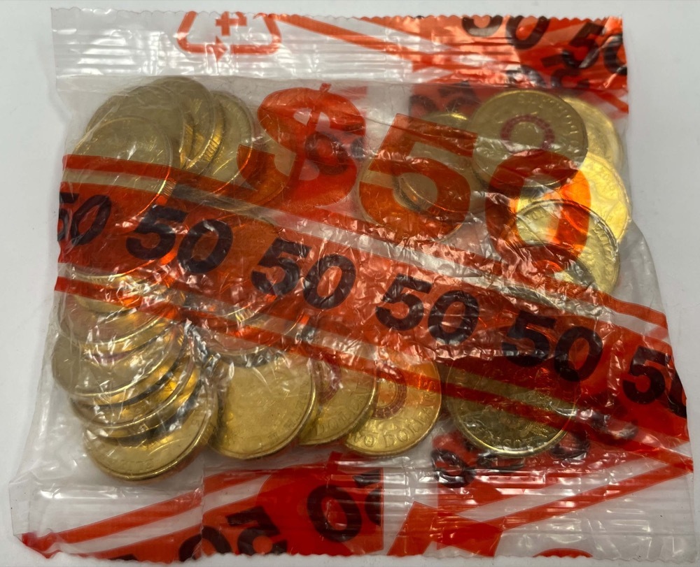 2015 Coloured $2 Security Bag of 25 Coins Lest We Forget  product image