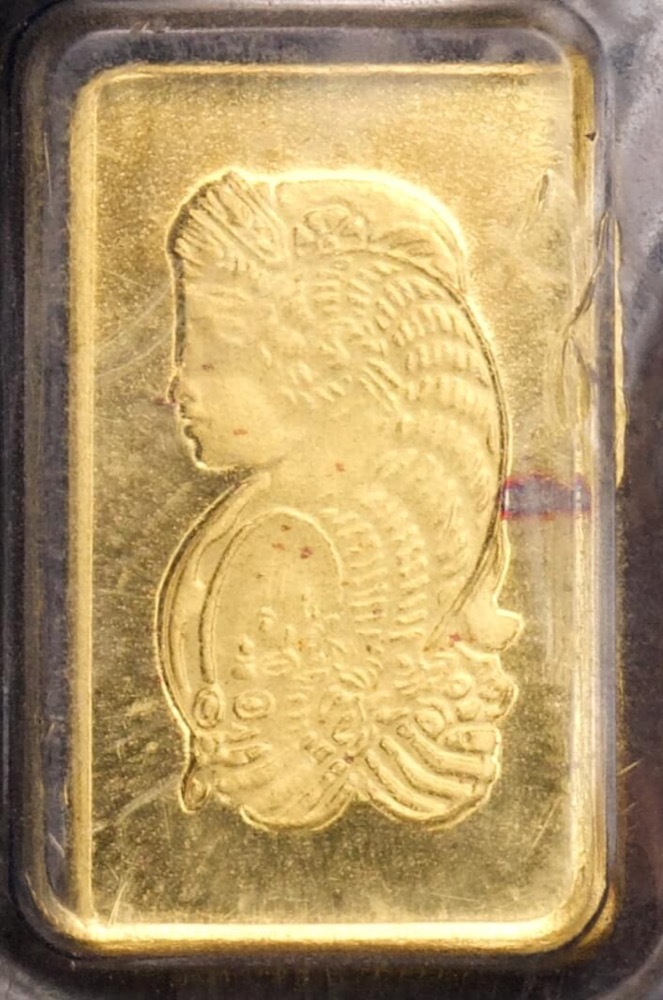 PAMP Suisse Fine Gold 1 gram Minted Ingot product image