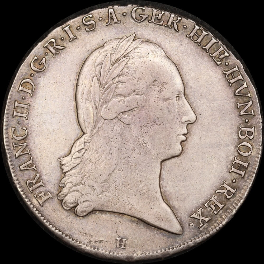 Austrian Netherlands 1795 Silver Kronenthaler KM# 62.1 Extremely Fine product image