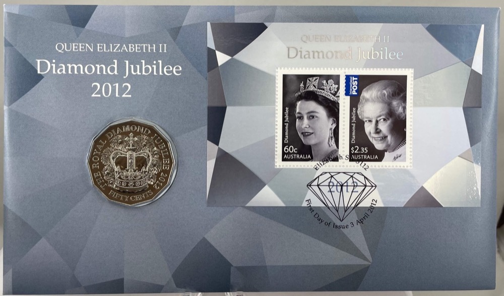 2012 50c PNC QEII Diamond Jubilee product image