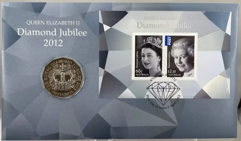 2012 50c PNC QEII Diamond Jubilee product image